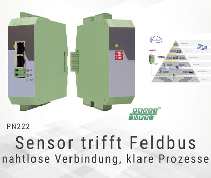 Der smarte PROFINET-Feldbuskoppler PN222
