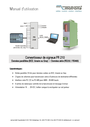 Manuel d‘utilisation PR210