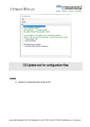 Manuel d‘utilisation OS 10.0 UpdateTool