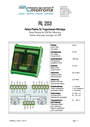Manuel d‘utilisation RL203
