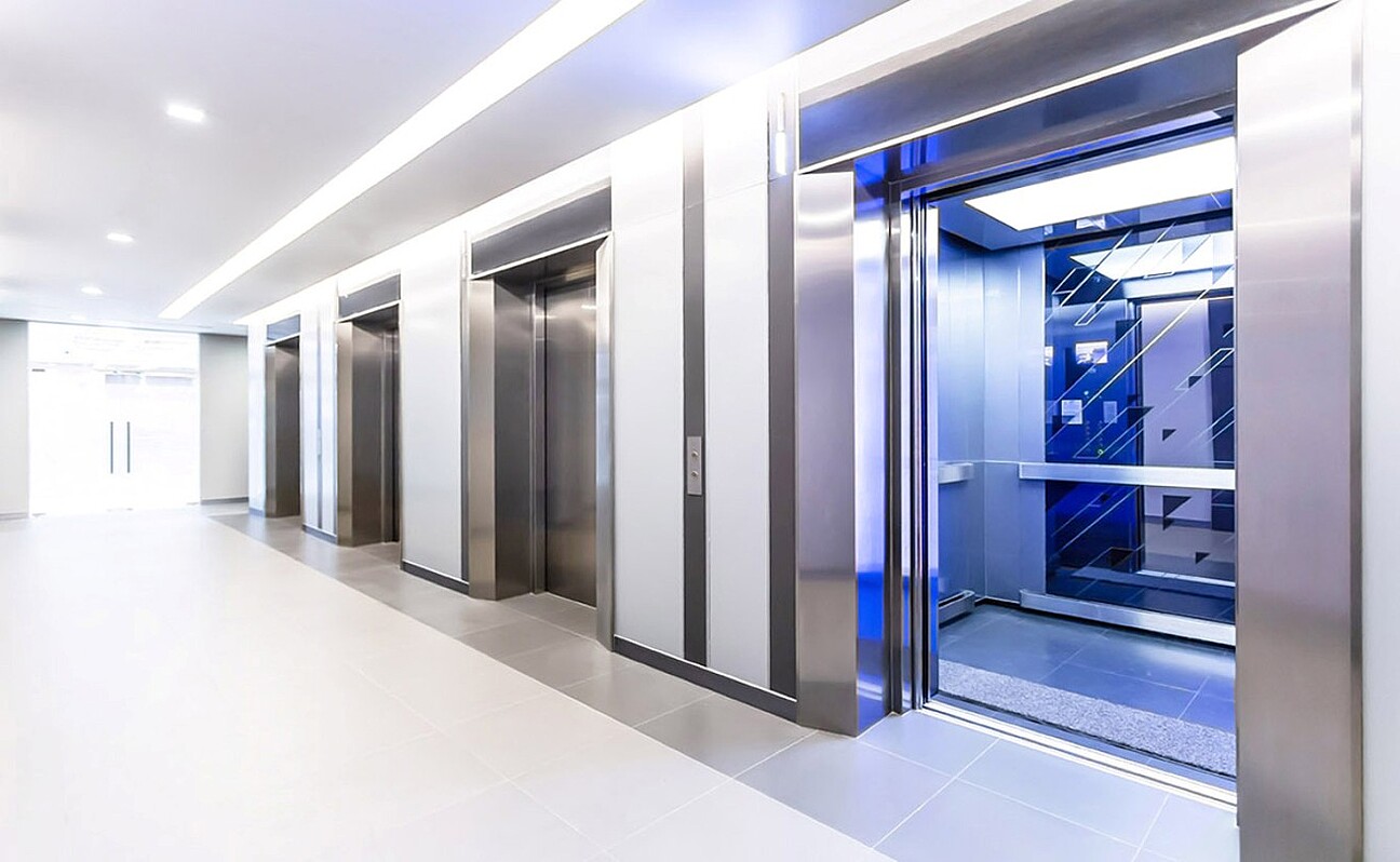 Safe door release using position sensors