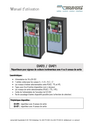 Manuel d‘utilisation serie GV470-471