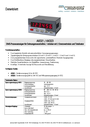 Datenblatt AX321 / AX323