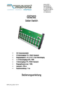 Bedienungsanleitung GS202