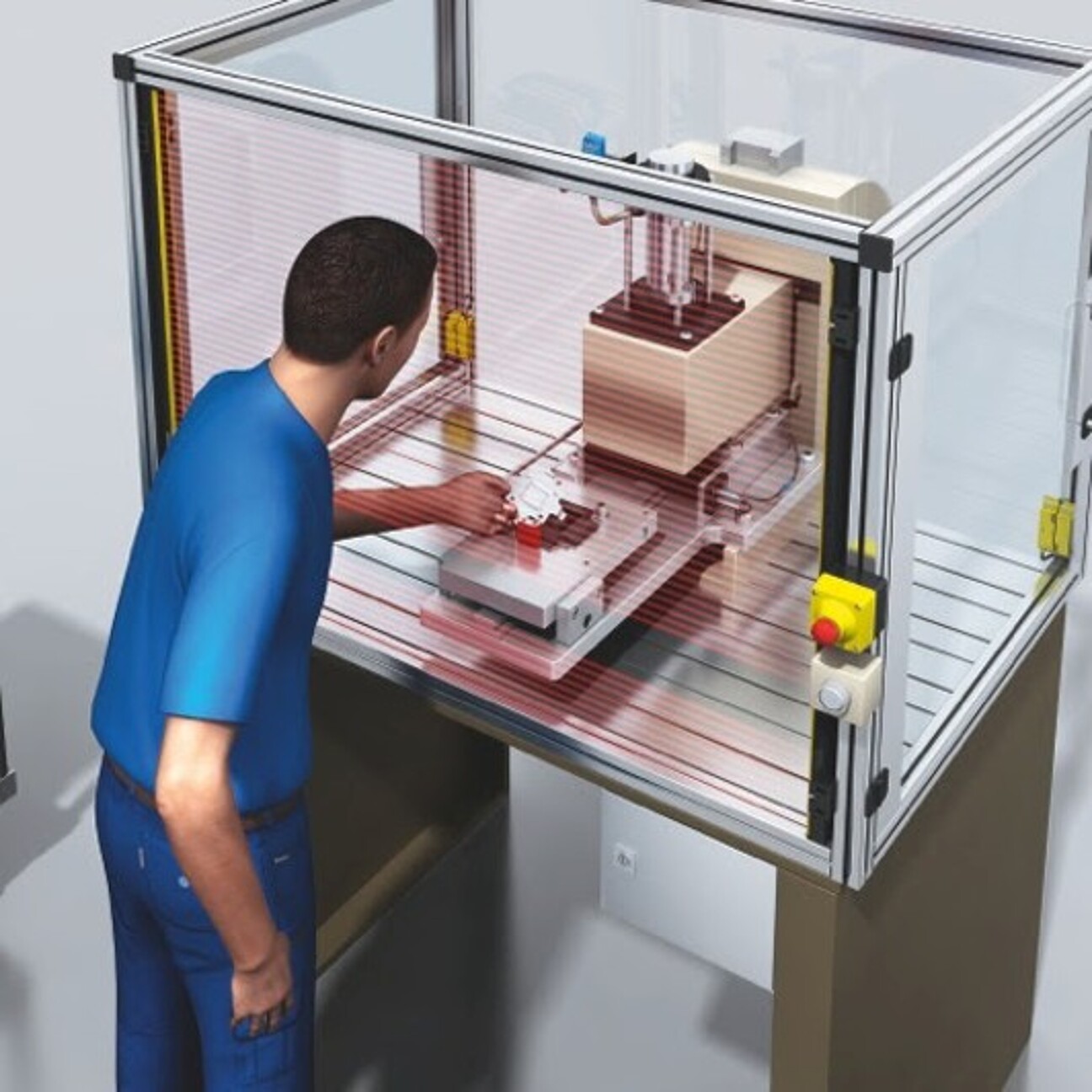 Safety monitoring in industrial environments