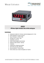Manuel d‘utilisation AX020