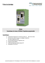 Fiche de données IT251