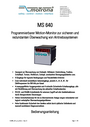 Bedienungsanleitung MS640