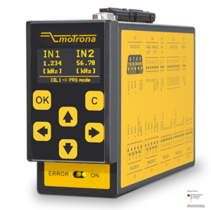 Certified Safety Monitors with SinCos Encoder and Signal Splitter